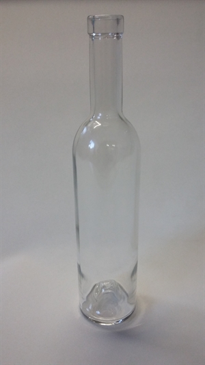 Hvidvinsflaske, klar. 0,5 liter, 1 stk